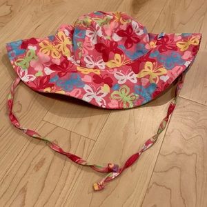 Girls sun hat-size 9-18 months